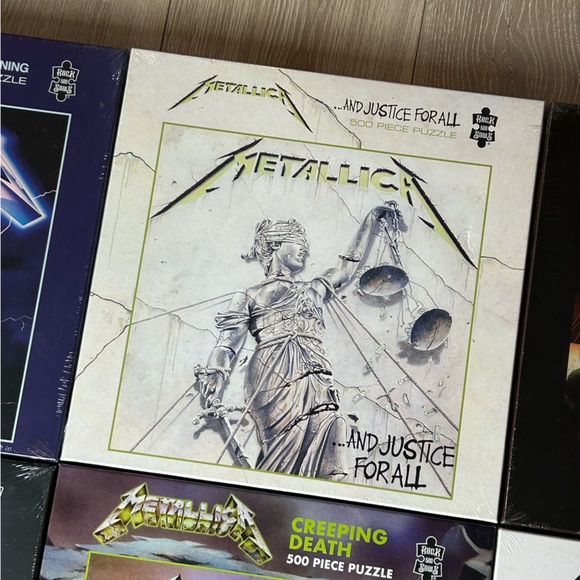 METALLICA ALBUM COVER PUZZLES! - Picture 3 of 8